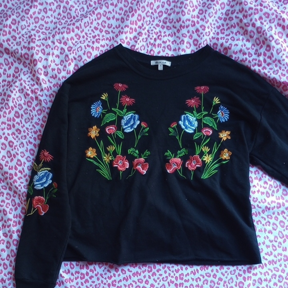 Bleuh Ciel Black Sweatshirt